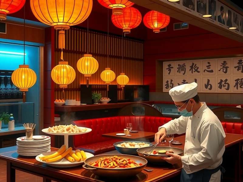 Cooking Fever चाइनीज़ रेस्टोरेंट में उपकरण अपग्रेड्स