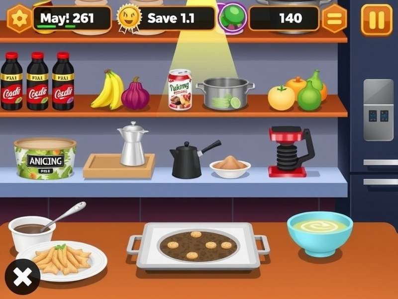 Cooking Fever Cheats APK इंटरफ़ेस