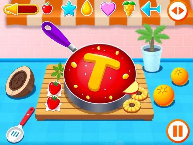 Cooking Fever Hacked APK इंटरफ़ेस