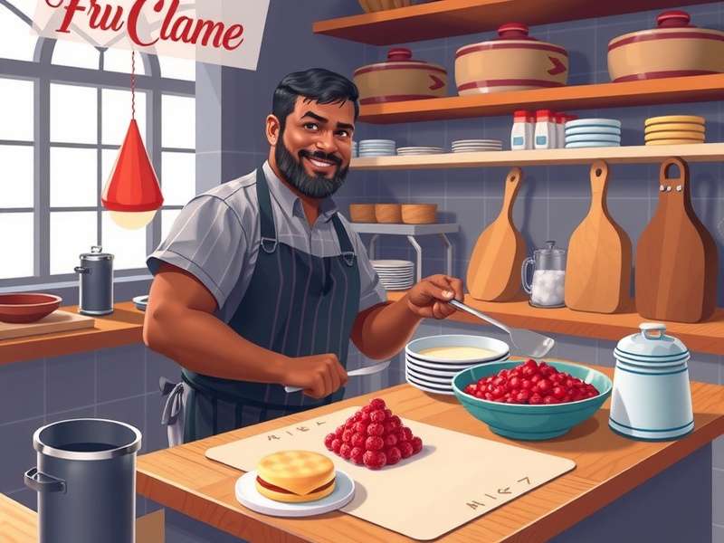 Cooking Fever बेकरी स्तर का गेमप्ले स्क्रीनशॉट