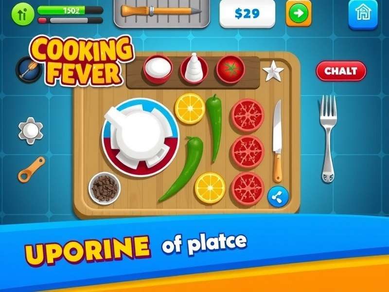 Cooking Fever Mod APK Windows 10 स्क्रीनशॉट - सभी रेस्तरां अनलॉक