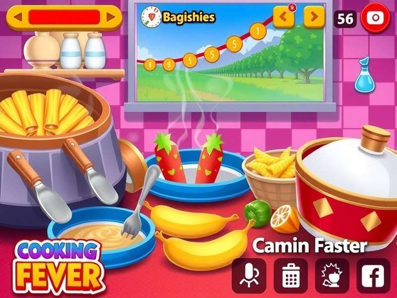 Cooking Fever APK गेमप्ले स्क्रीनशॉट