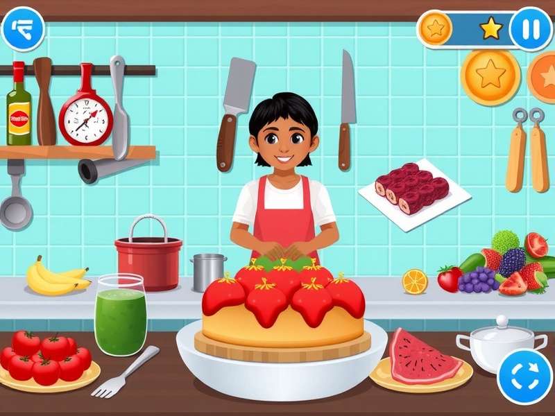 Cooking Fever Facebook Login स्क्रीन