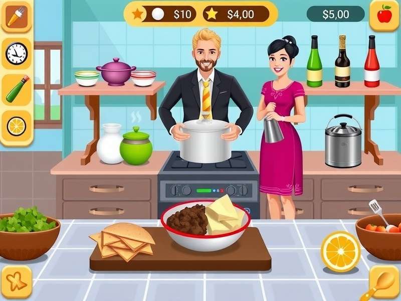 Cooking Fever Online Game Unblocked इंटरफेस