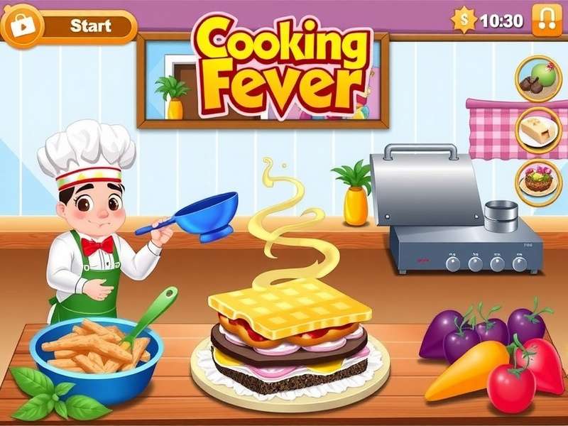 Cooking Fever Mod APK PC स्क्रीनशॉट