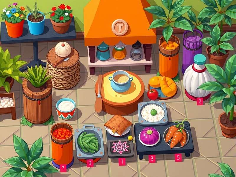 Cooking Fever Garden Level Gameplay Screenshot