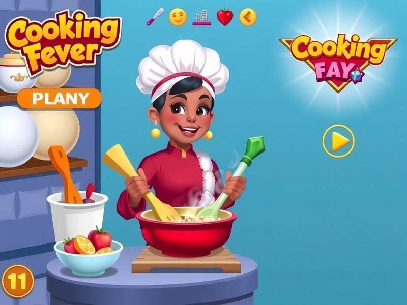 Cooking Fever Unlimited Coins and Gems Gameplay
