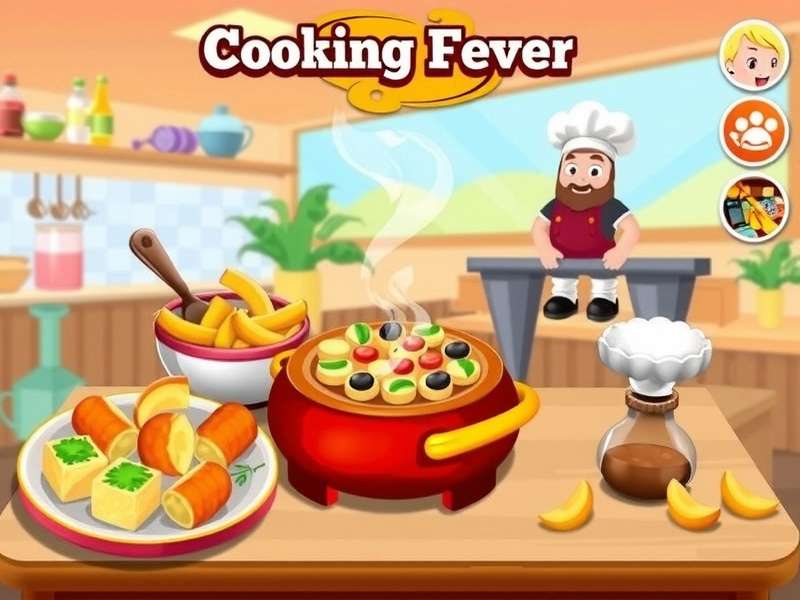 Cooking Fever Mod APK स्क्रीनशॉट