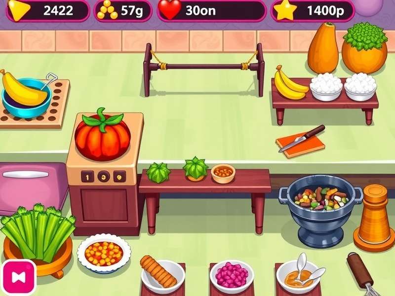 Cooking Fever Gameplay Screenshot