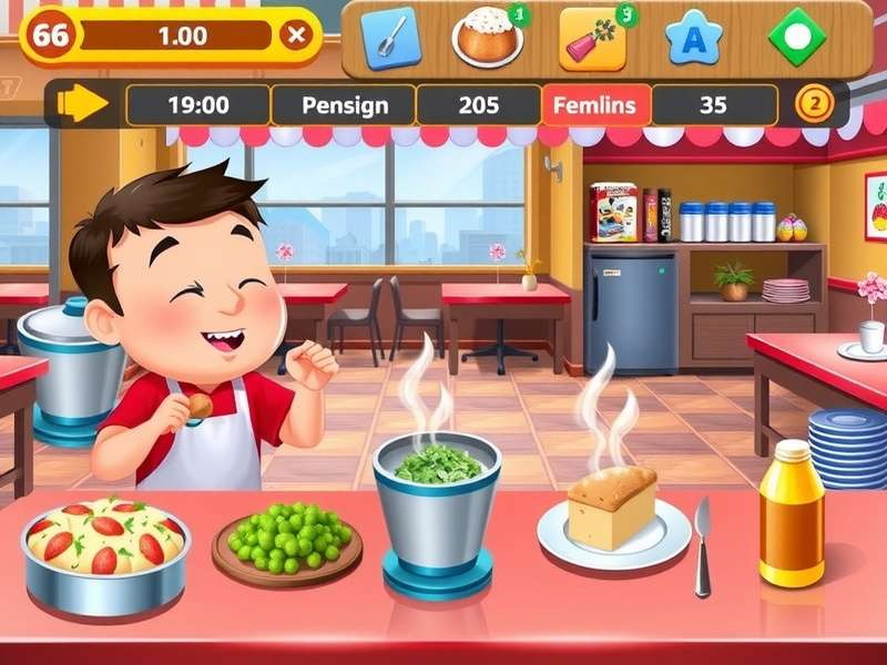 Cooking Fever Game Hack Interface