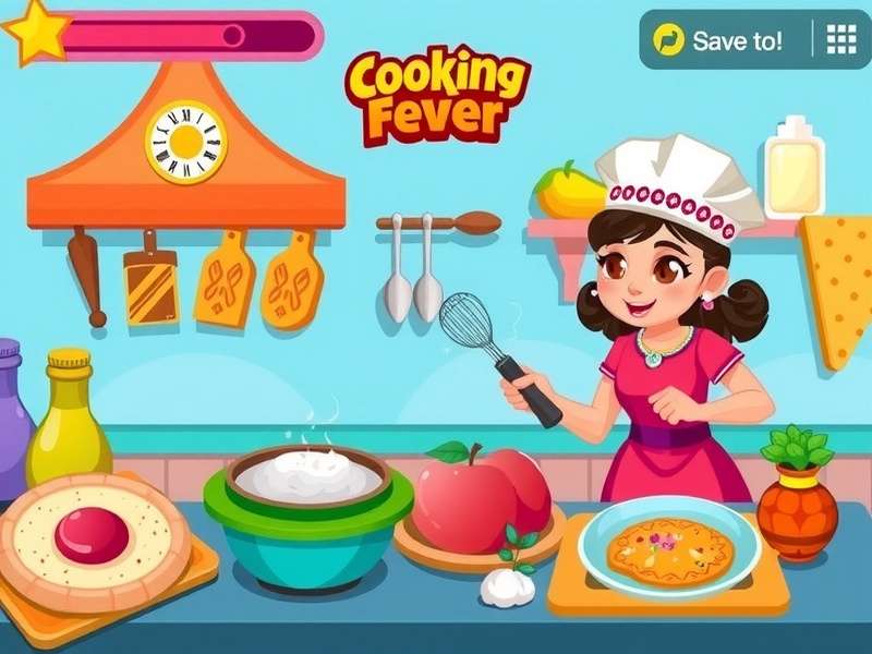 Cooking Fever Game में मास्टर शेफ की स्क्रीनशॉट