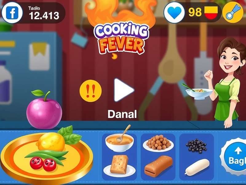 Cooking Fever Mod APK स्क्रीनशॉट