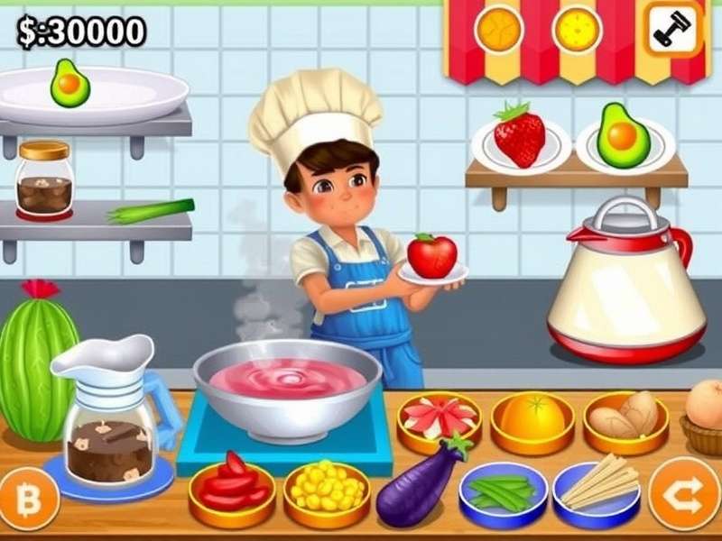 Cooking Fever MOD APK स्क्रीनशॉट जिसमें अनलिमिटेड ज्वेल्स दिखाई दे रहे हैं