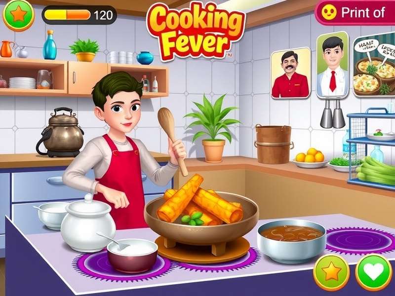 Cooking Fever PC Gameplay Screenshot