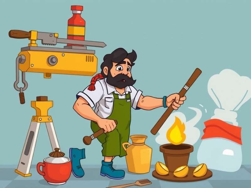 Cooking Fever Repairman गेम समस्याओं को ठीक करते हुए