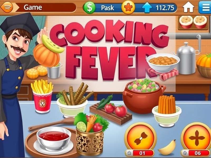Cooking Fever गेम सर्वर त्रुटि का स्क्रीनशॉट - Server not responding समस्या