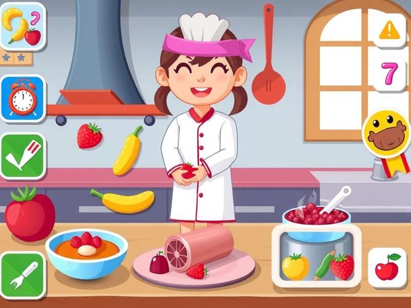 A player enjoying Cooking Fever game for free on multiple devices