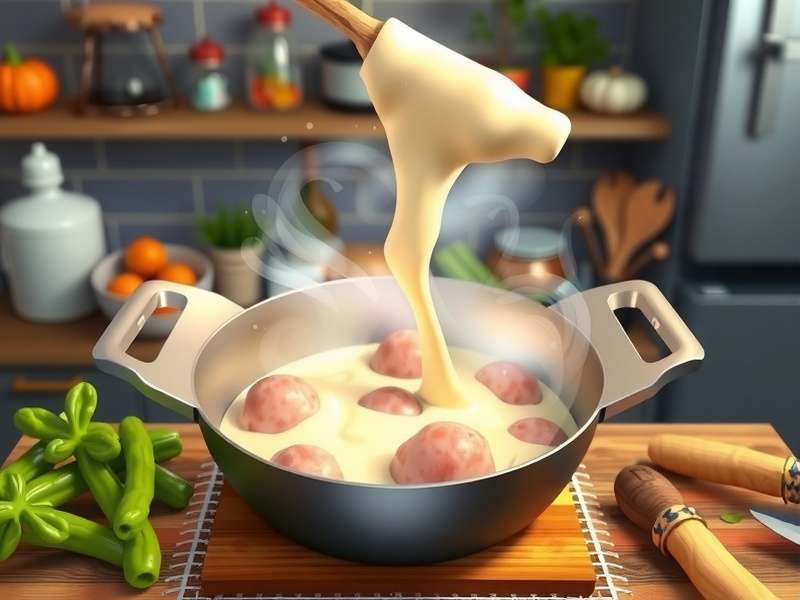 Cooking Fever gameplay screenshot showing a vibrant kitchen