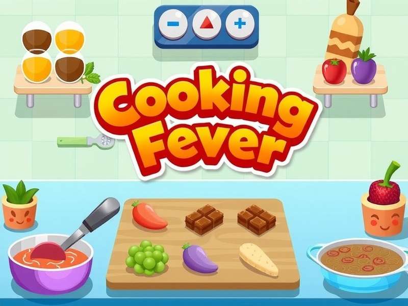 Cooking Fever Gameplay showcasing multiple restaurant kitchens