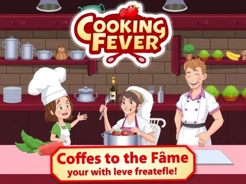 Delicious virtual burger from Cooking Fever Game