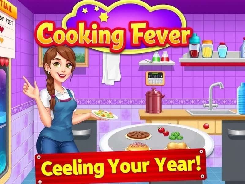 Cooking Fever Gameplay on Mobile Device