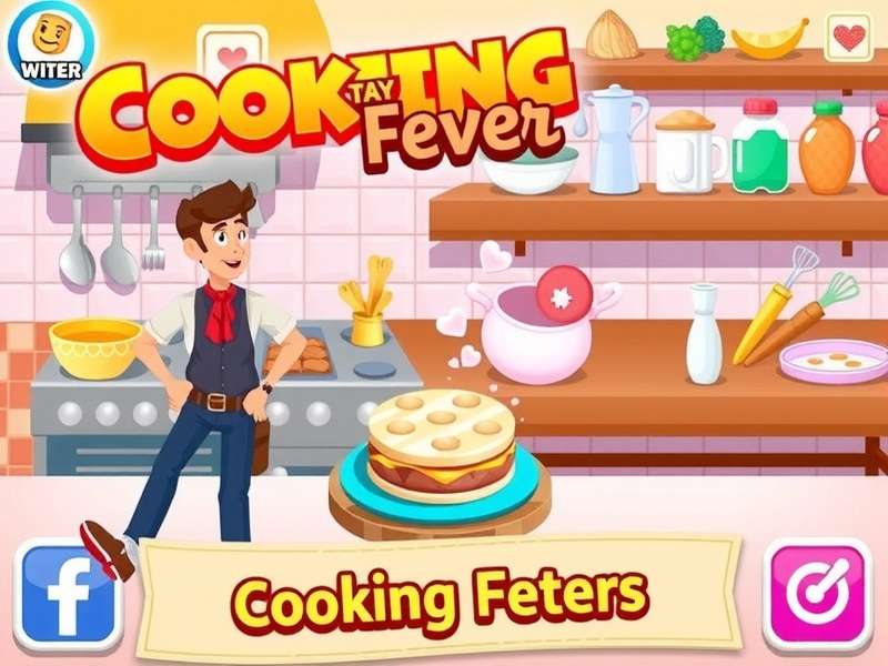 Cooking Fever Gameplay showing multiple restaurants and in-game currency