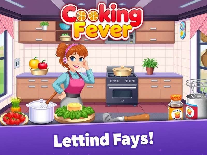 Cooking Fever gameplay on PC with multiple restaurant scenarios