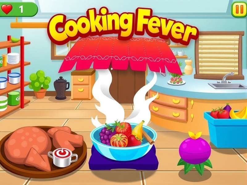 Cooking Fever Unblocked Gameplay Screenshot