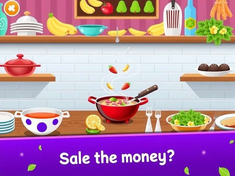 Cooking Fever Resource Flowchart 2025 showing optimal paths for coins and gems