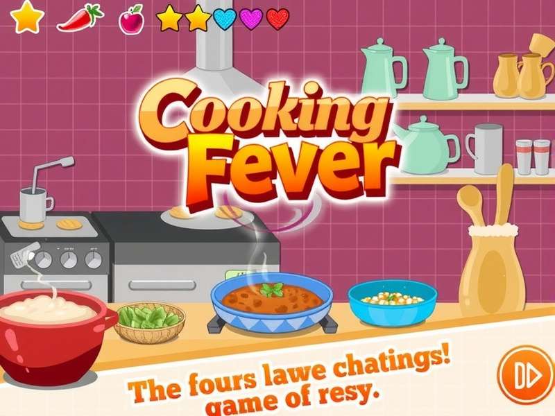 Cooking Fever Gameplay collage showing various restaurants and dishes