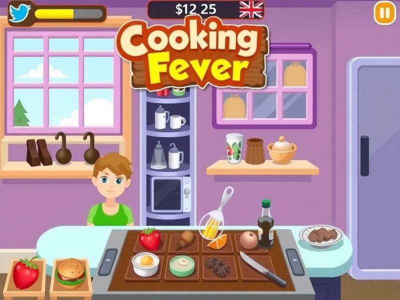 Delicious virtual food from Cooking Fever game