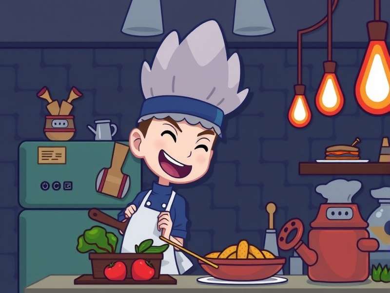 Cooking Fever Game Scene - Virtual Kitchen