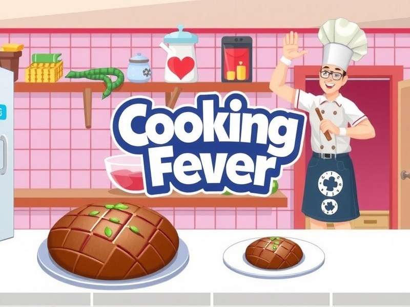 Delicious virtual food from Cooking Fever game