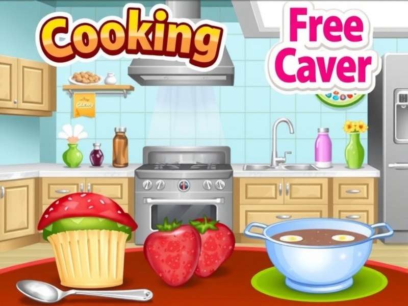 Cooking Fever Free Download Game – banner with restaurants and chef