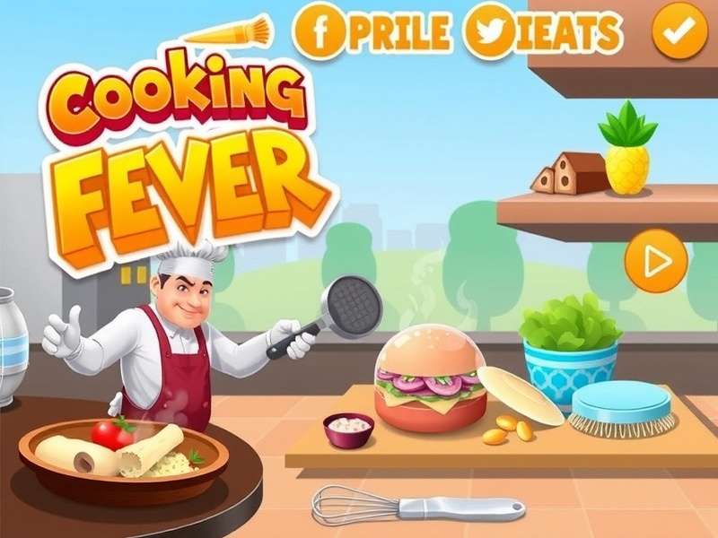 Cooking Fever Mod Apk Latest Version – Unlimited Gems and All Restaurants Unlocked