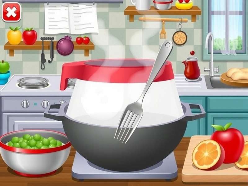 Cooking Fever For The Web To Download — browser-based cooking simulation game interface with Indian-inspired dishes
