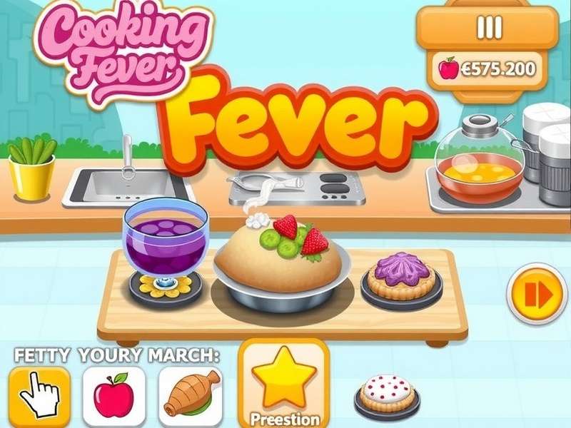 Cooking Fever Game App – gameplay screenshot with various restaurants and chefs