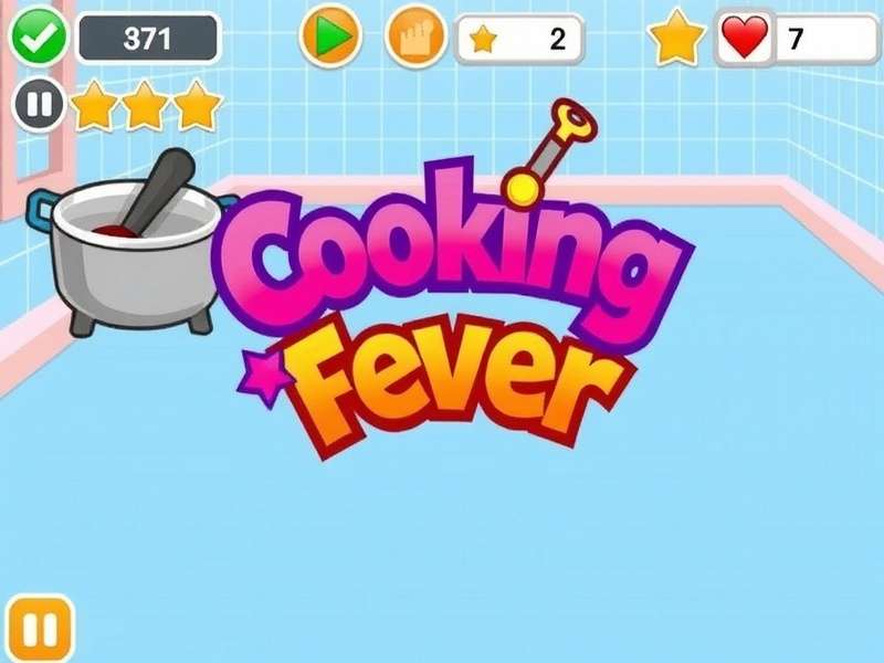 Cooking Fever Mod Apk Windows 10 gameplay screenshot with unlimited gems and restaurants unlocked